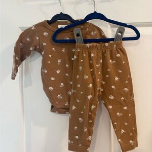 Jamie Kay Polly Bronze long sleeve onesie and matching leggings
